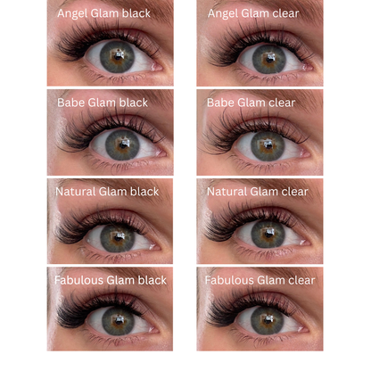 Angel Glam clear set